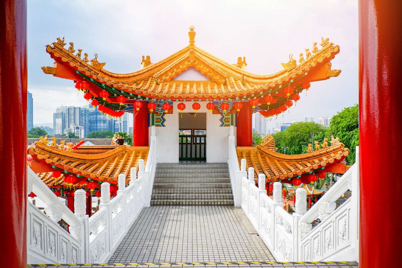 Thean Hou Temple в Куала Лумпур онлайн пъзел