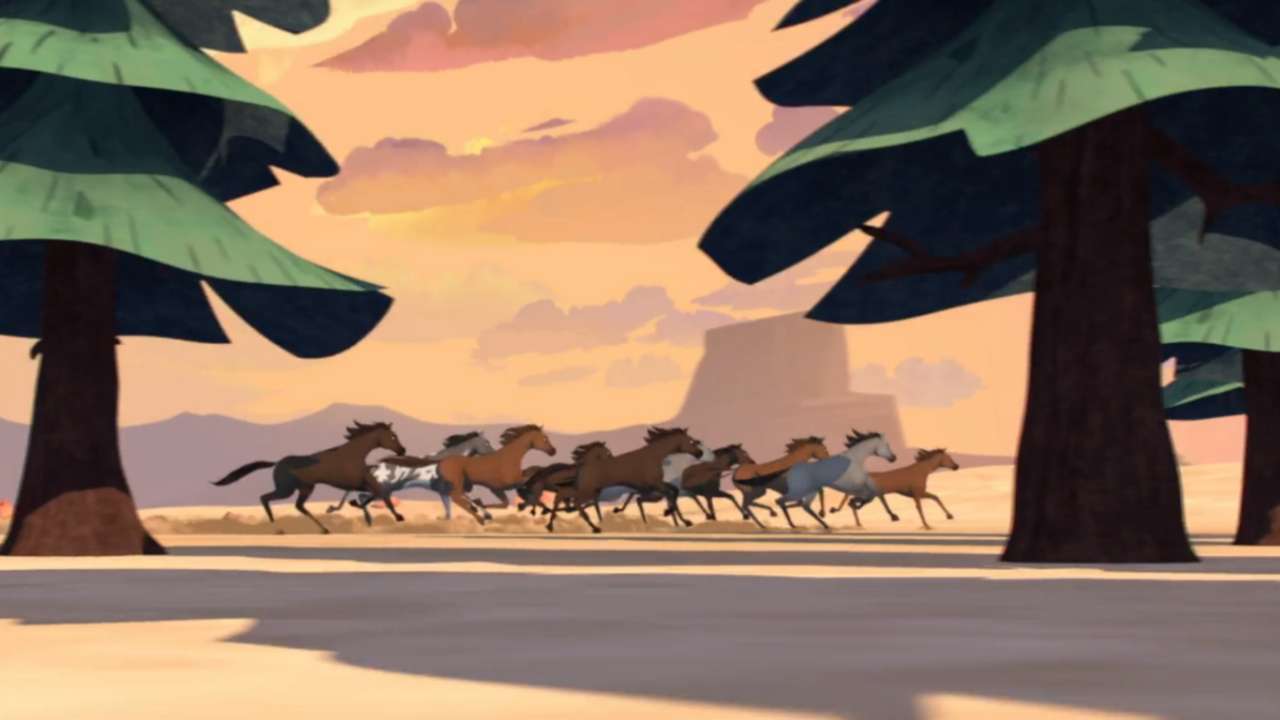 Wild herd of horses online puzzle