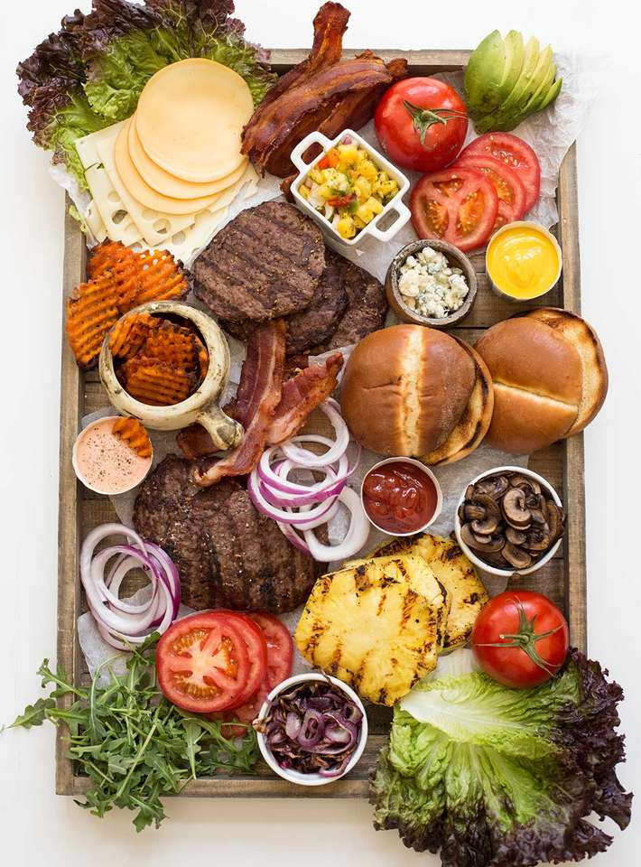 Cheese Burger Board online puzzle