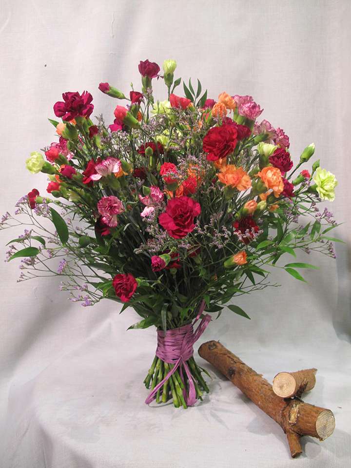 Bouquet di chiodi di garofano puzzle online