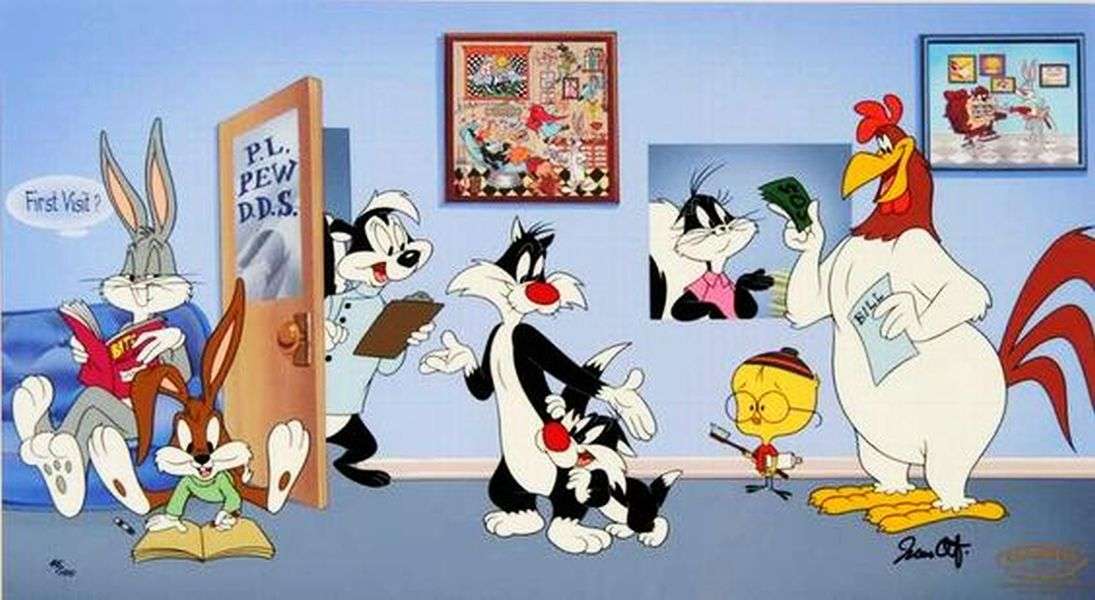 Looney Tunes Crazy Melodies puzzle online