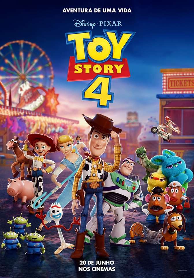 Toy Story 4 online puzzle