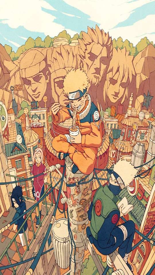 Naruto II. puzzle online