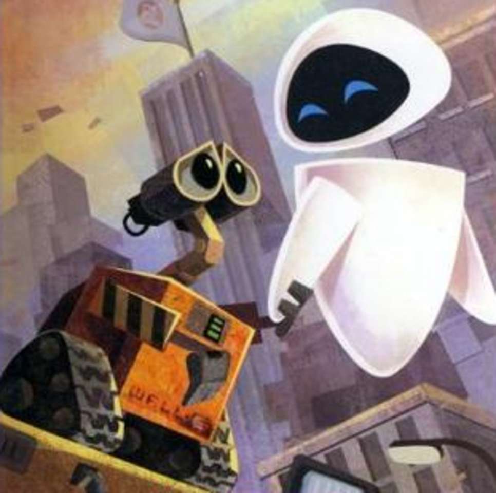 WALL-E X EVE❤️❤️❤️❤️❤️ skládačky online
