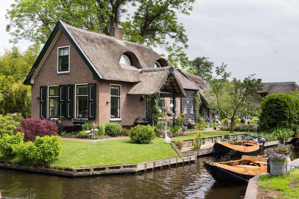 Hus i Nederländerna pussel på nätet