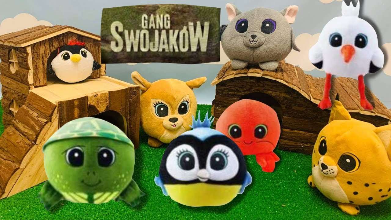 Gang majataków - mascots online puzzle