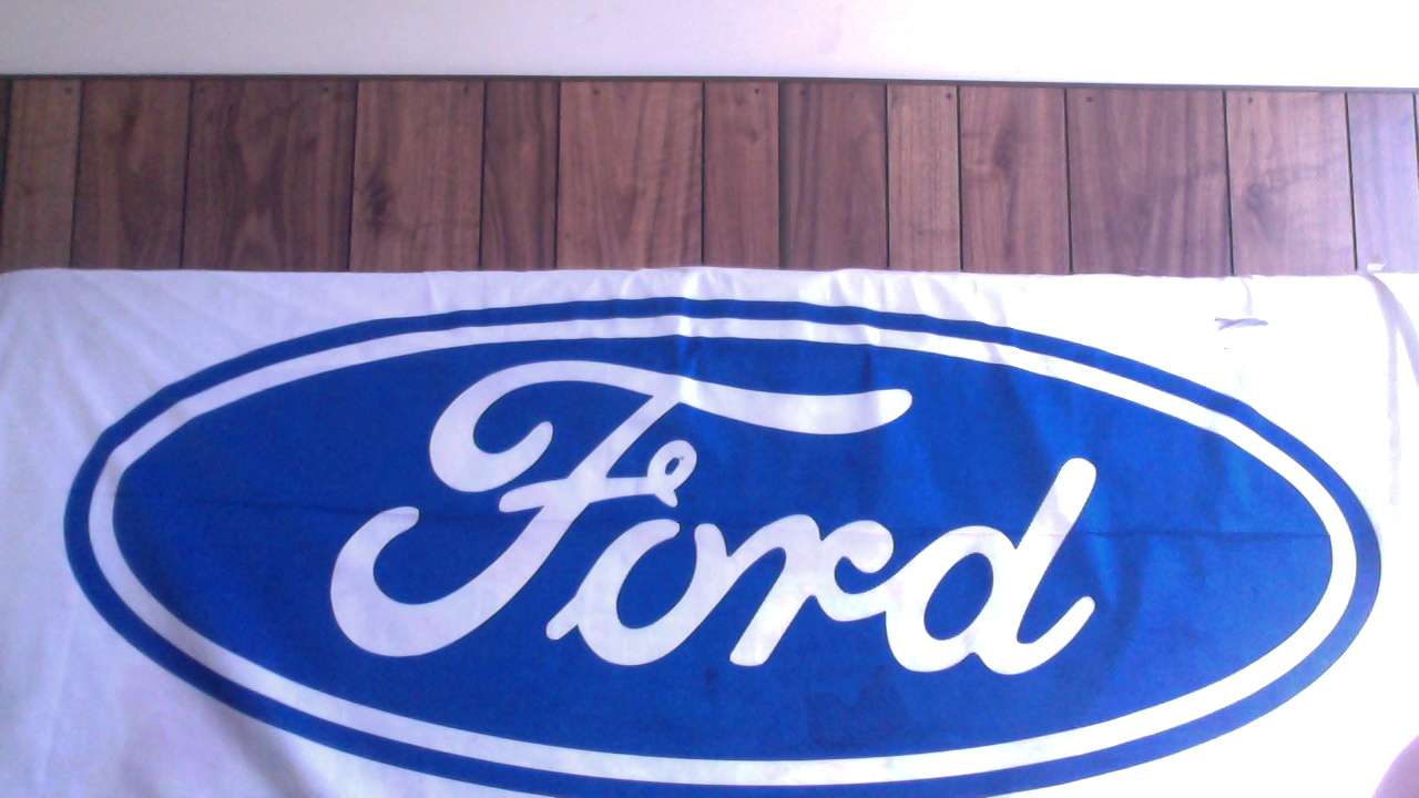 den coola Ford -affischen pussel på nätet