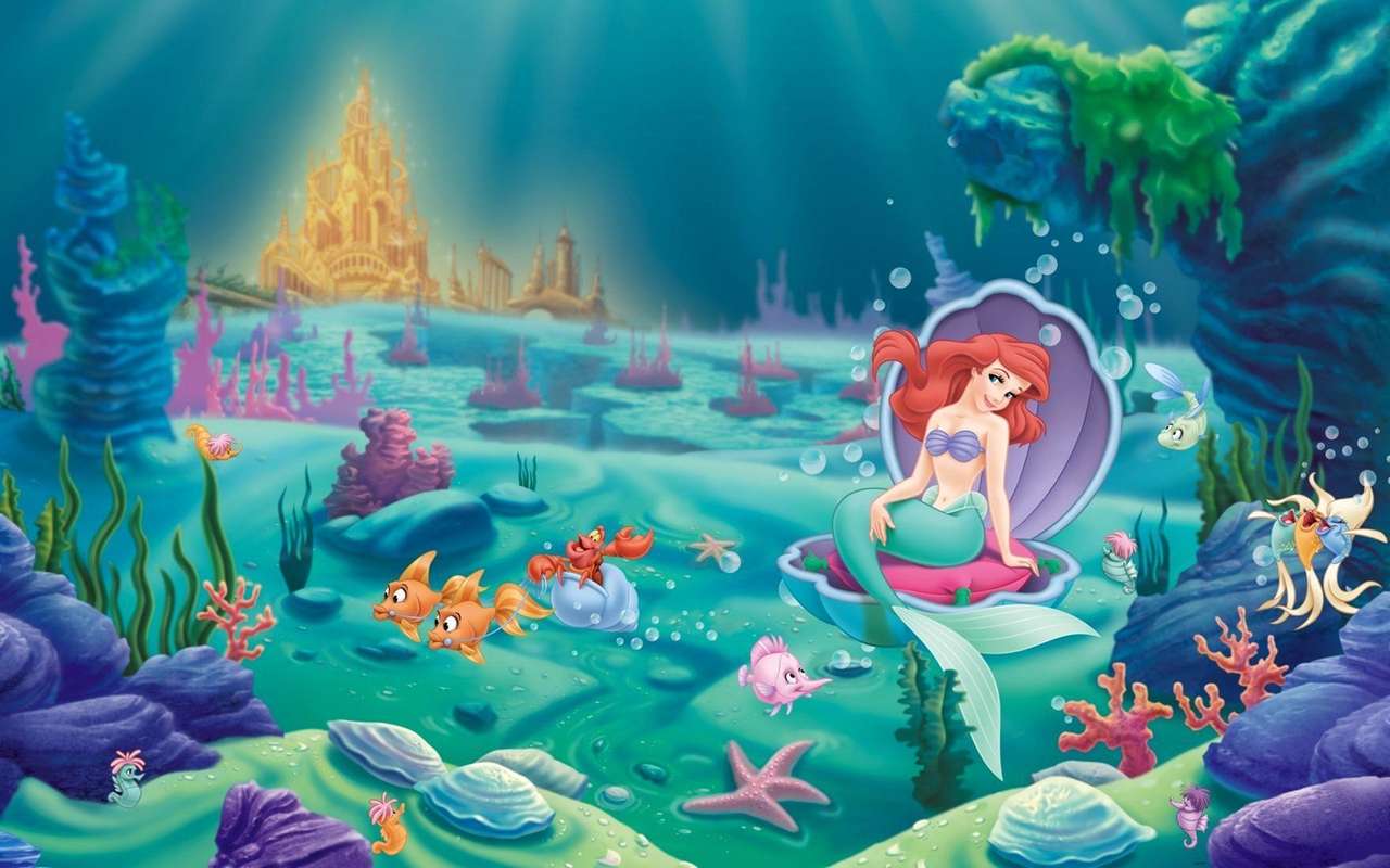 die kleine Meerjungfrau Puzzlespiel online