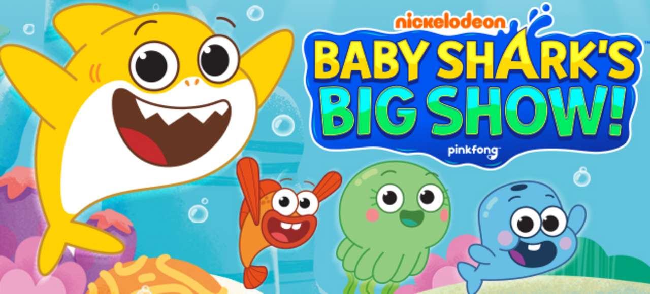 Four friends of Baby Shark online puzzle
