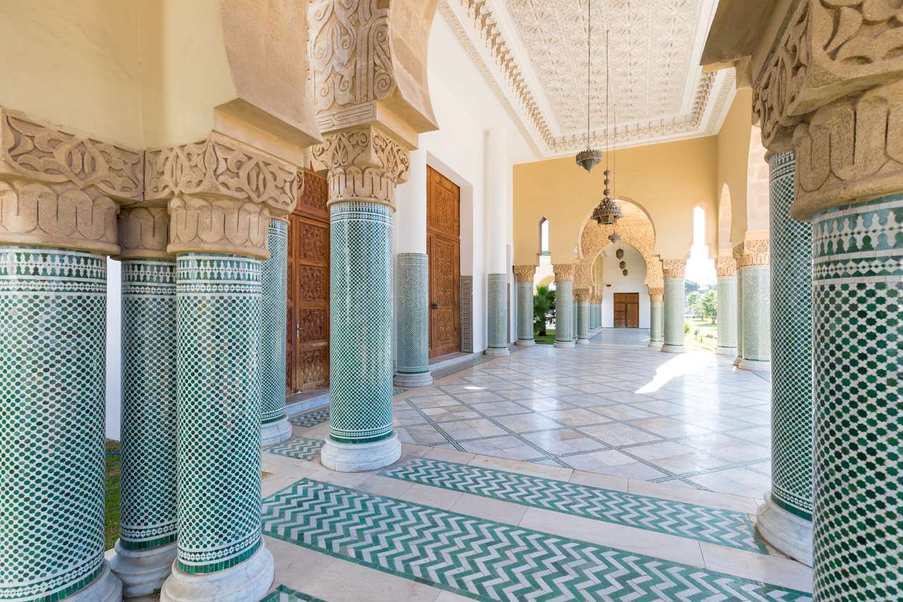 Традиционные марокканские архитектурные детали пазл онлайн