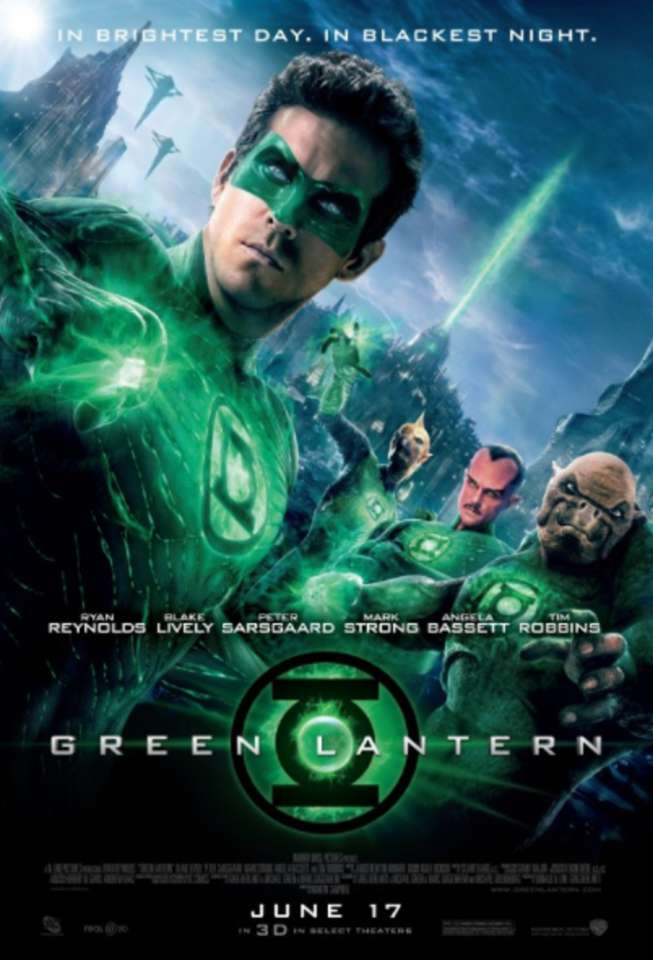 Filmplakat von Green Lantern 2011 Online-Puzzle