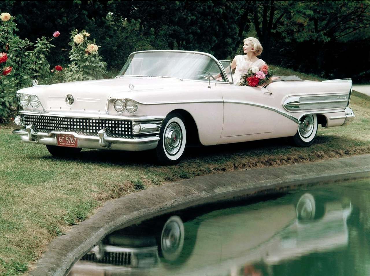 1958 Buick Limited cabriolet Pussel online