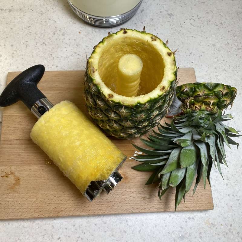 Geschilde ananas online puzzel