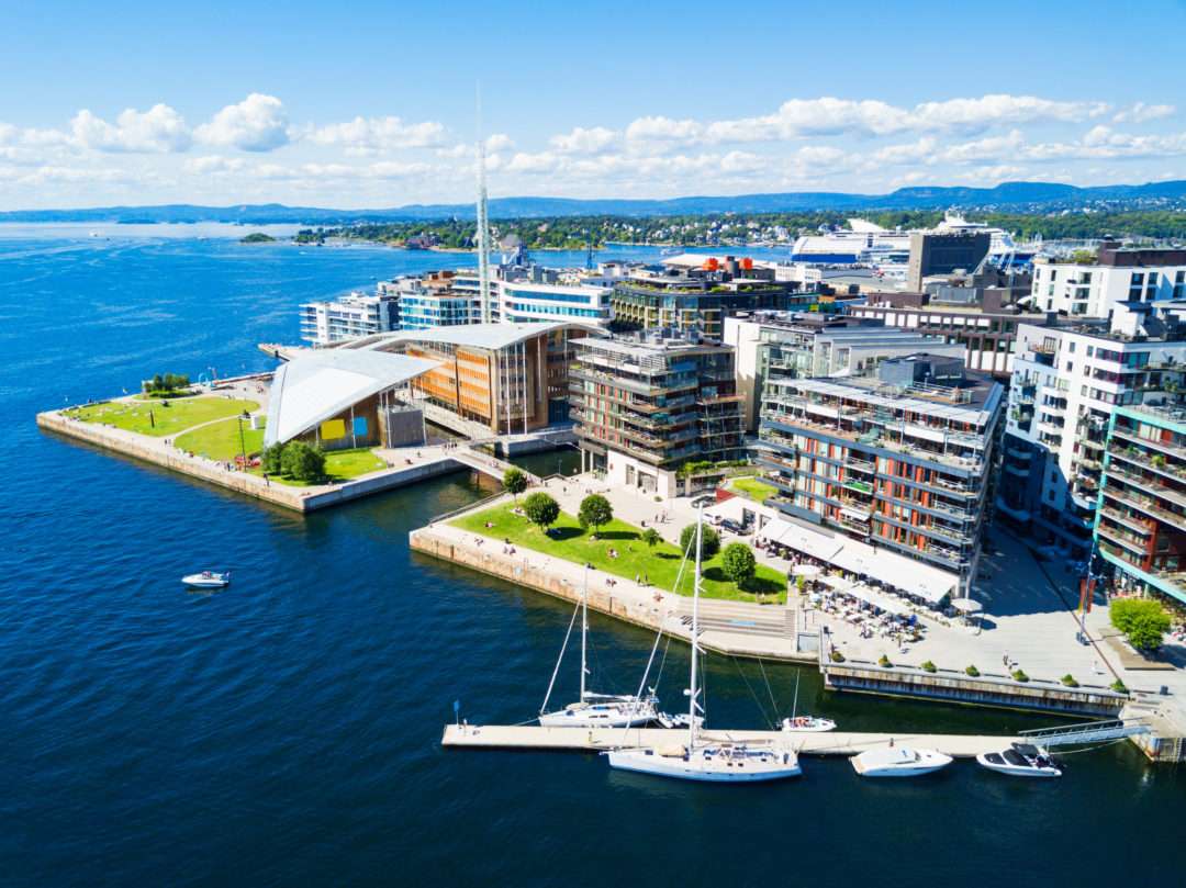 Oslo por el fiordo de Oslofjord rompecabezas en línea