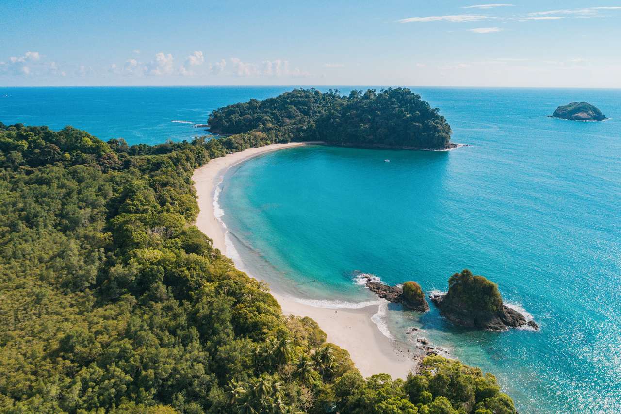 Costa Rica strand pussel på nätet