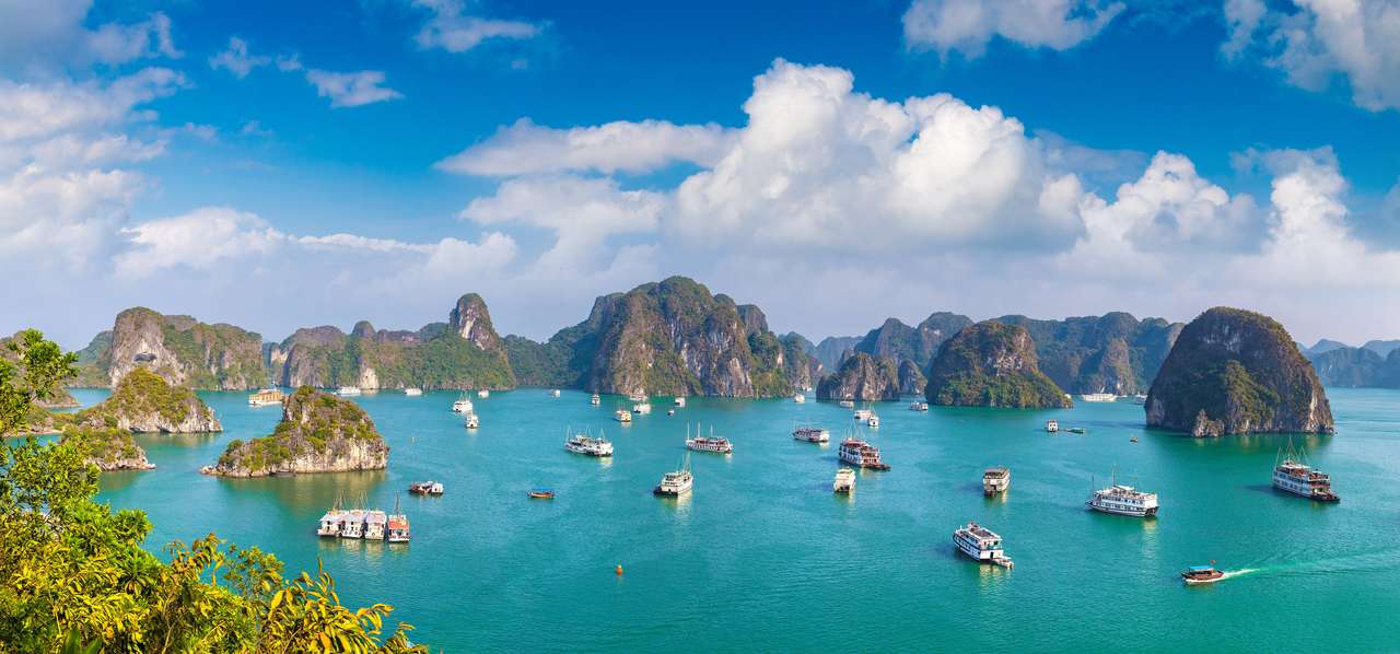 Залив Халонг, Виетнам онлайн пъзел