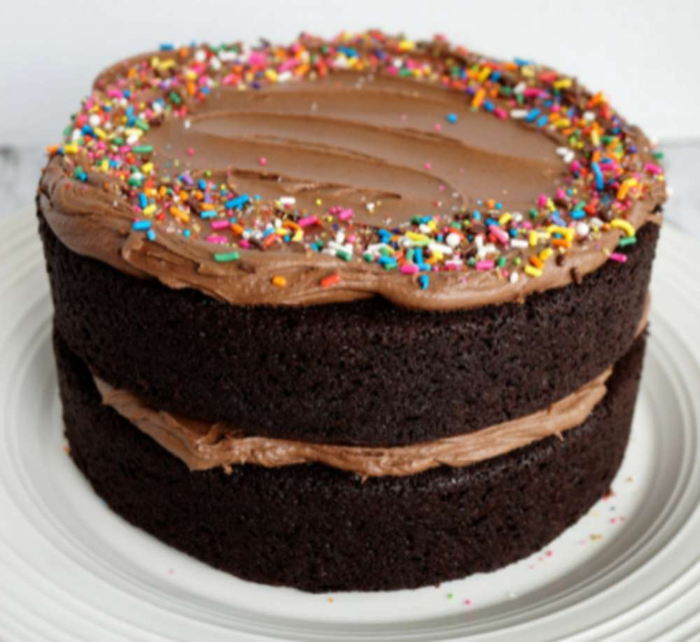 Ідеальний шоколадний торт пазл онлайн