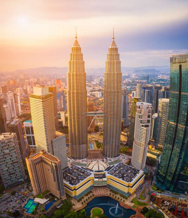 Вид з повітря - Малайзія онлайн пазл