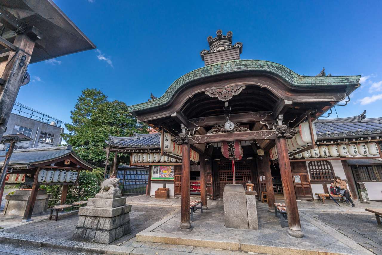 Templul din Kyoto jigsaw puzzle online