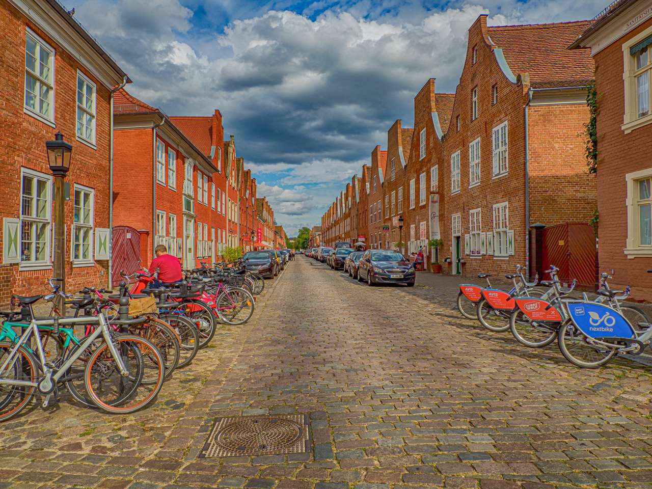 Холандският квартал в Потсдам онлайн пъзел
