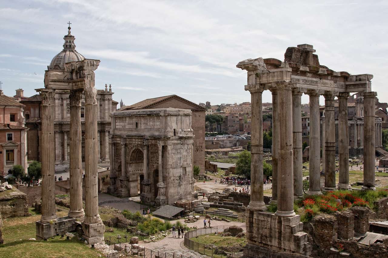 Rom, Forum Romanum Online-Puzzle