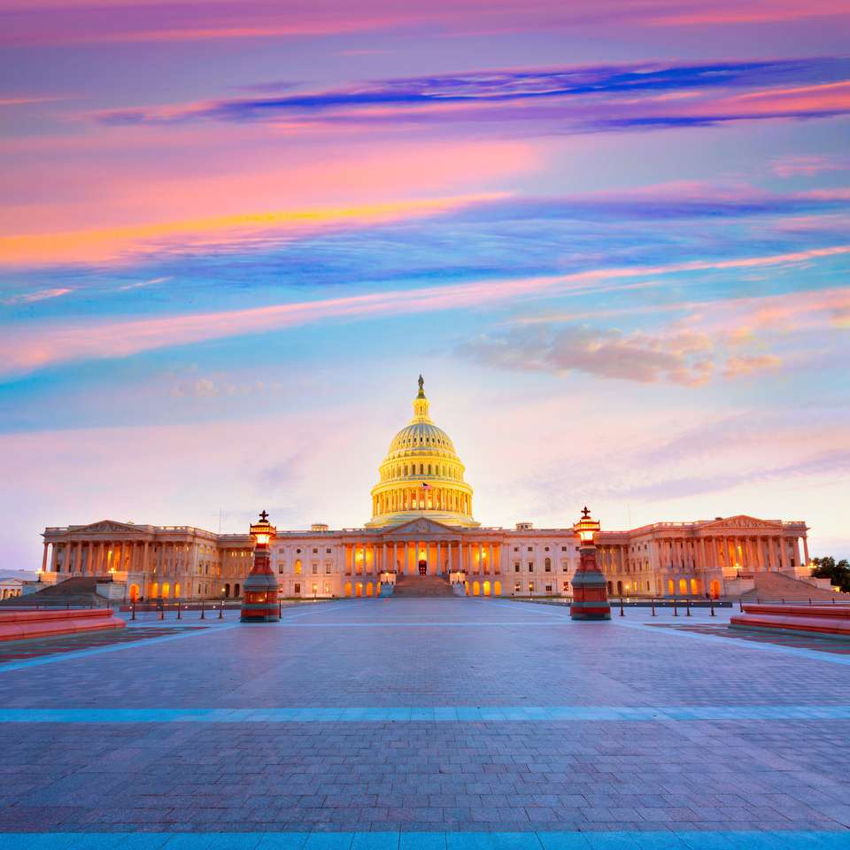 Сградата на Капитолия във Вашингтон онлайн пъзел
