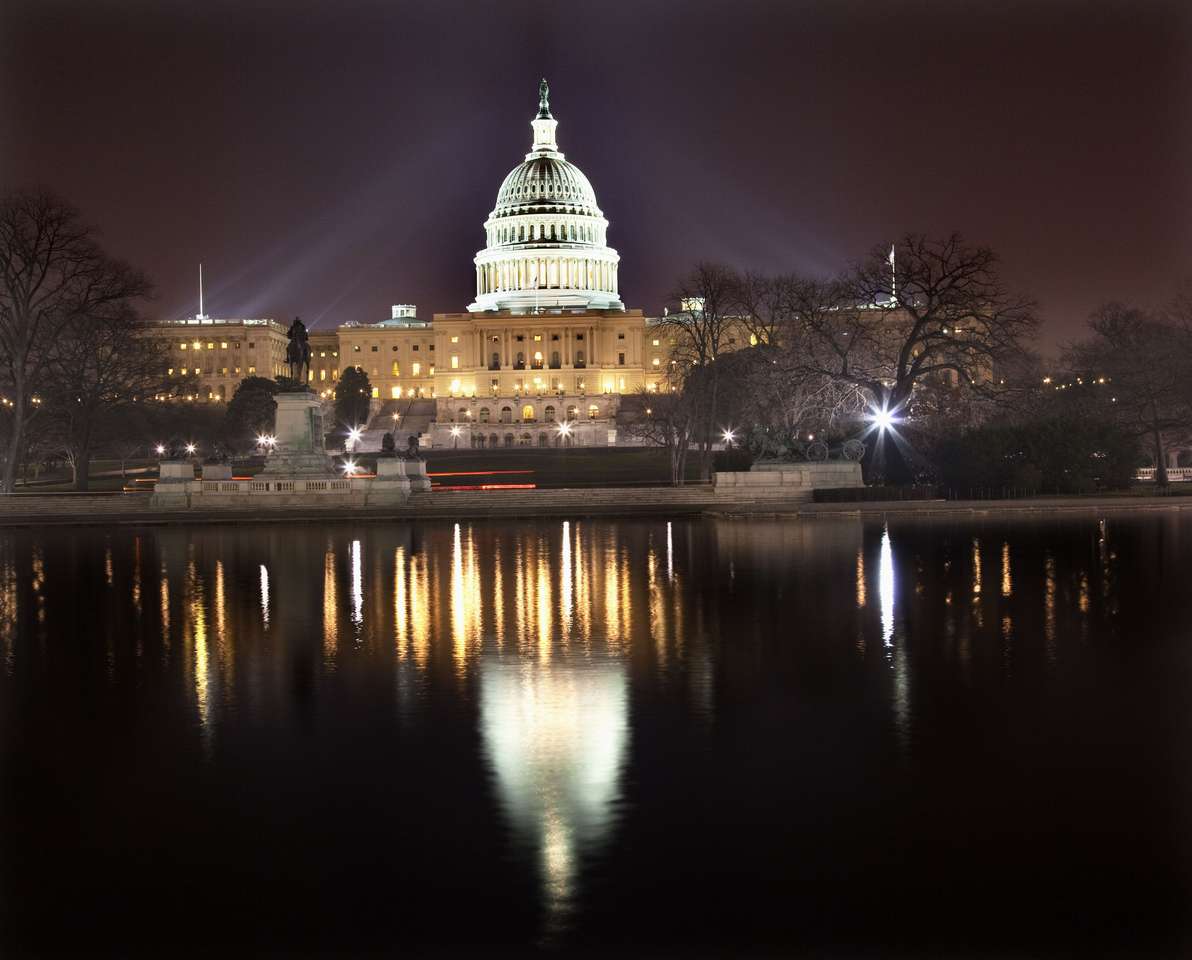 US Capitol pussel på nätet