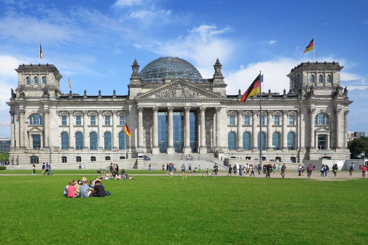 O Reichstag Alemão, Berlim puzzle online