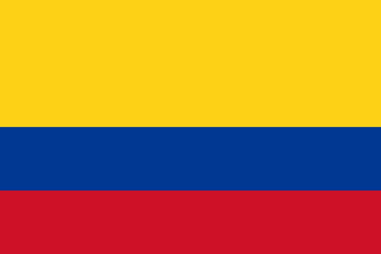 Le drapeau de la Colombie puzzle en ligne