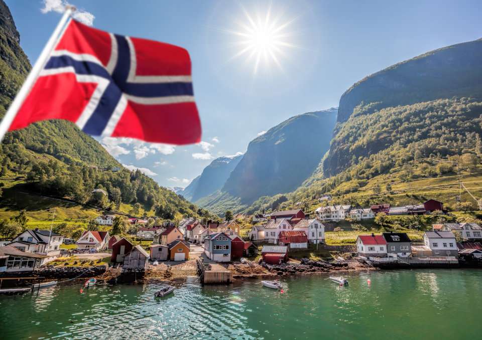 северная Норвегия пазл онлайн