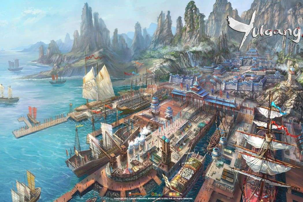 Afbeelding- havenstad online puzzel