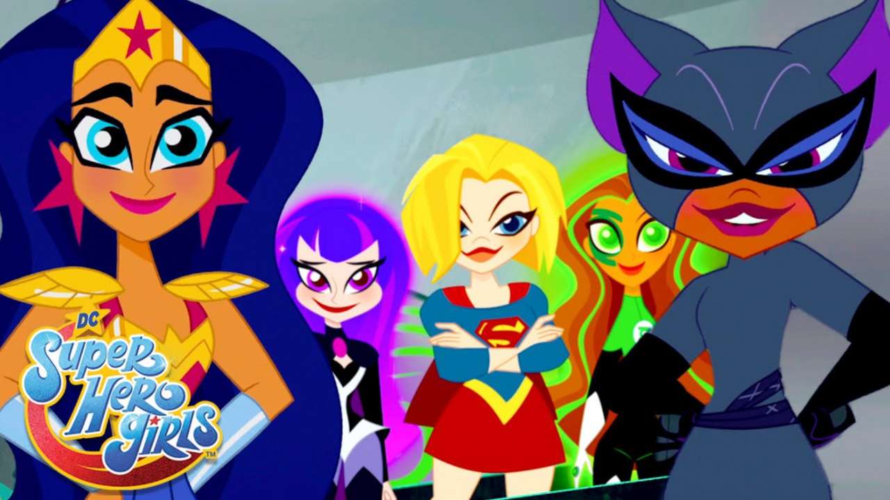 Catwoman e le ragazze puzzle online