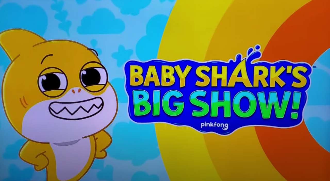 Большое шоу Baby Shark!❤️❤️❤️❤️ онлайн-пазл
