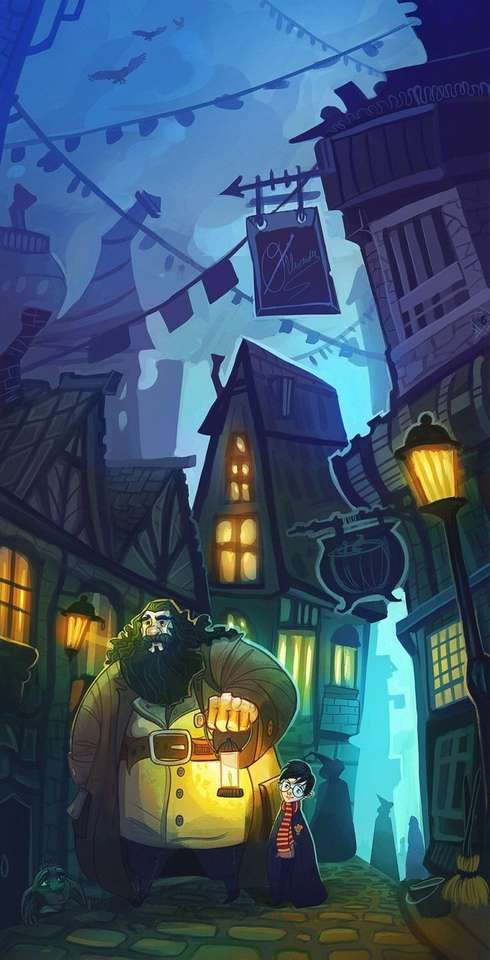 Hagrid and harry online puzzle