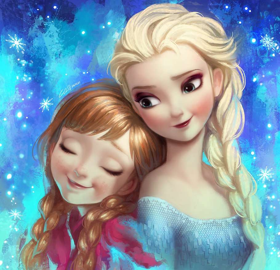 Elsa, Frozen puzzle online