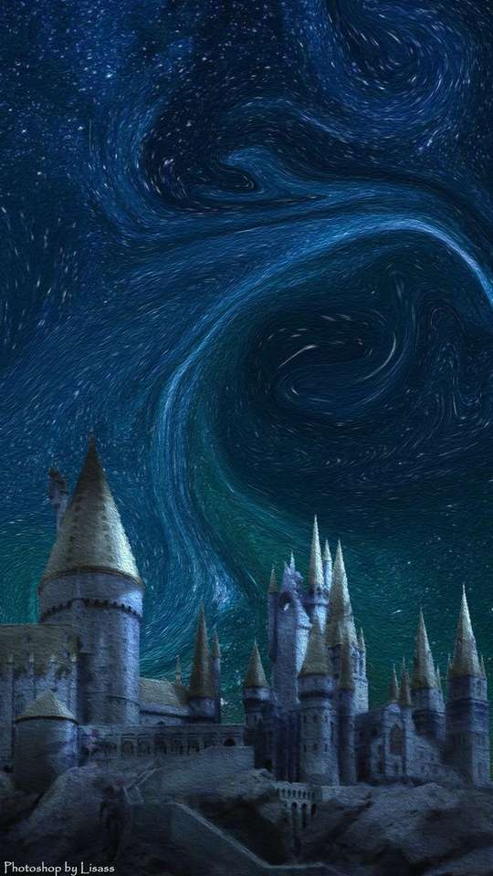 Замок Гаррі Поттера пазл онлайн