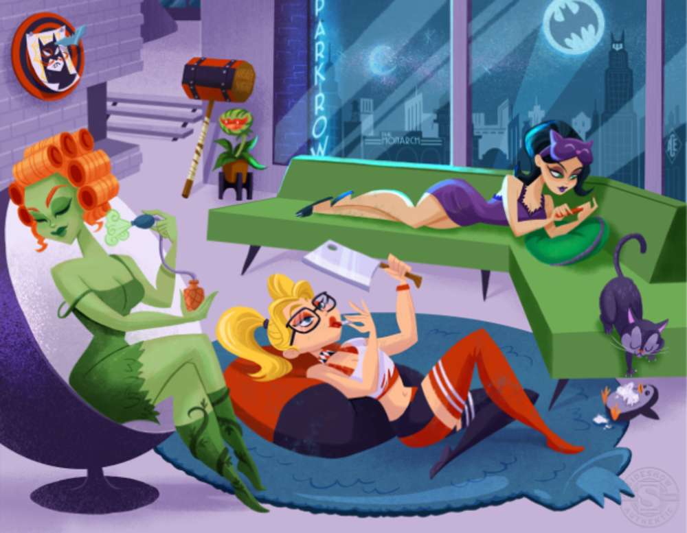 Sleepover Sirens❤️❤️❤️❤️❤️ Pussel online