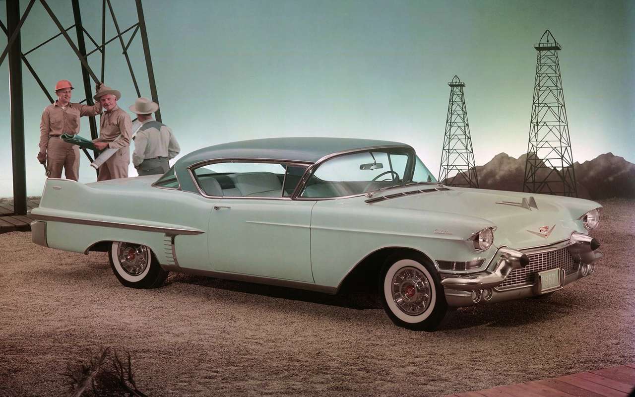 1957 Cadillac Sixty-Two Hardtop Coupe онлайн пъзел