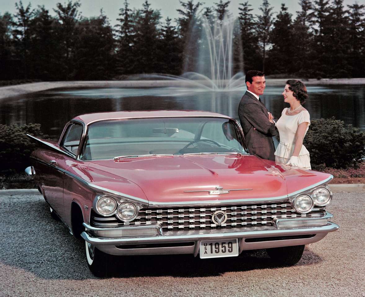 2-дверний жорсткий верх Buick Electra 1959 року випуску пазл онлайн