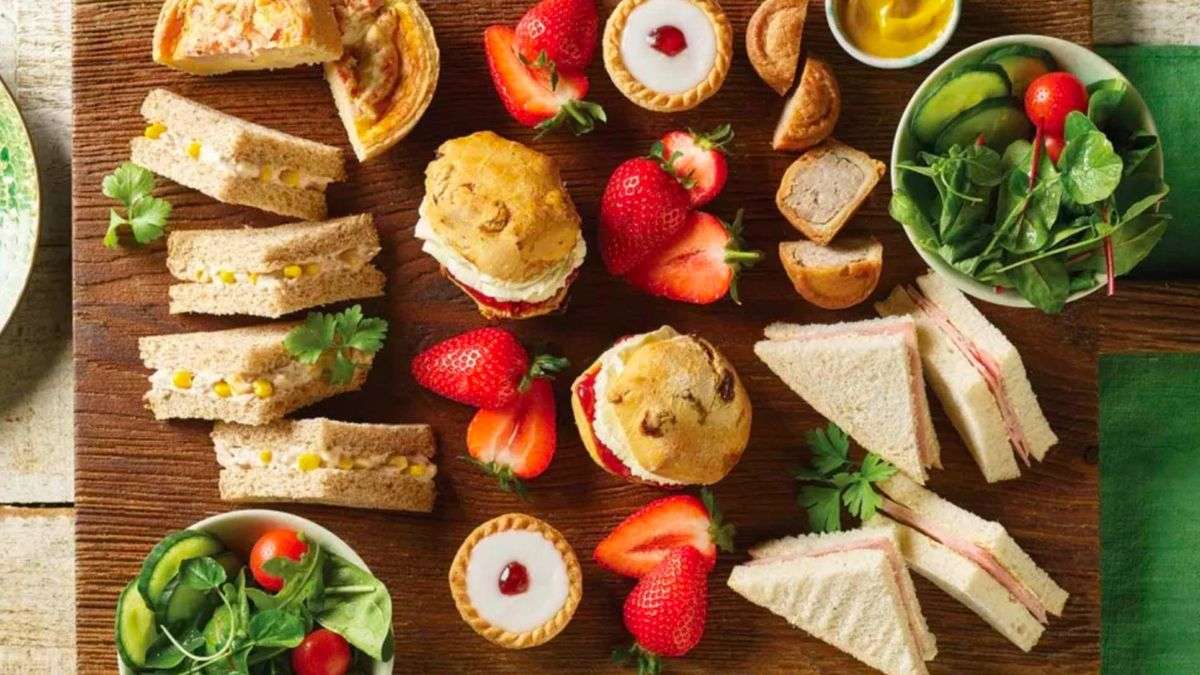 Piknik szendvicsek kirakós online