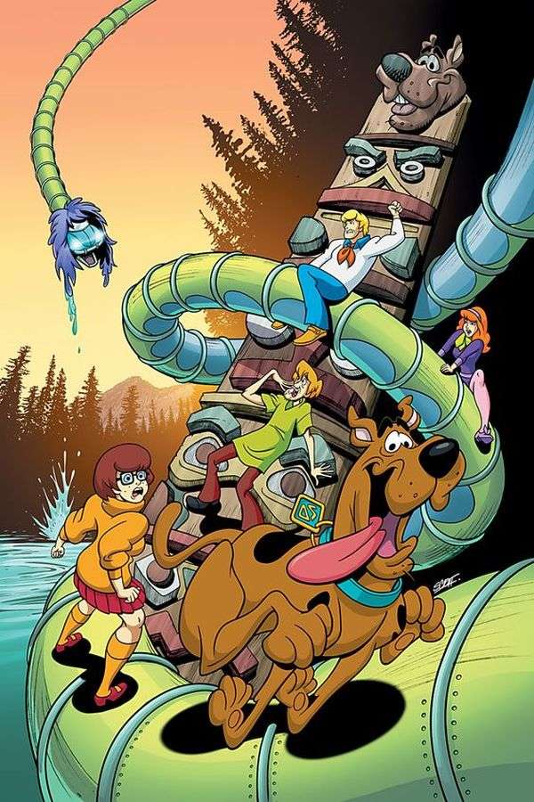 Scooby Doo e a Brigada de Detetives quebra-cabeças online