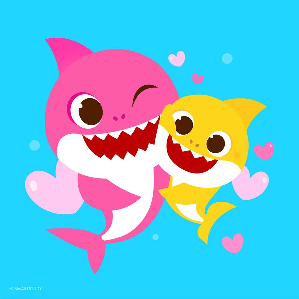 Mommy Shark and Me❤️❤️❤️❤️ online puzzle