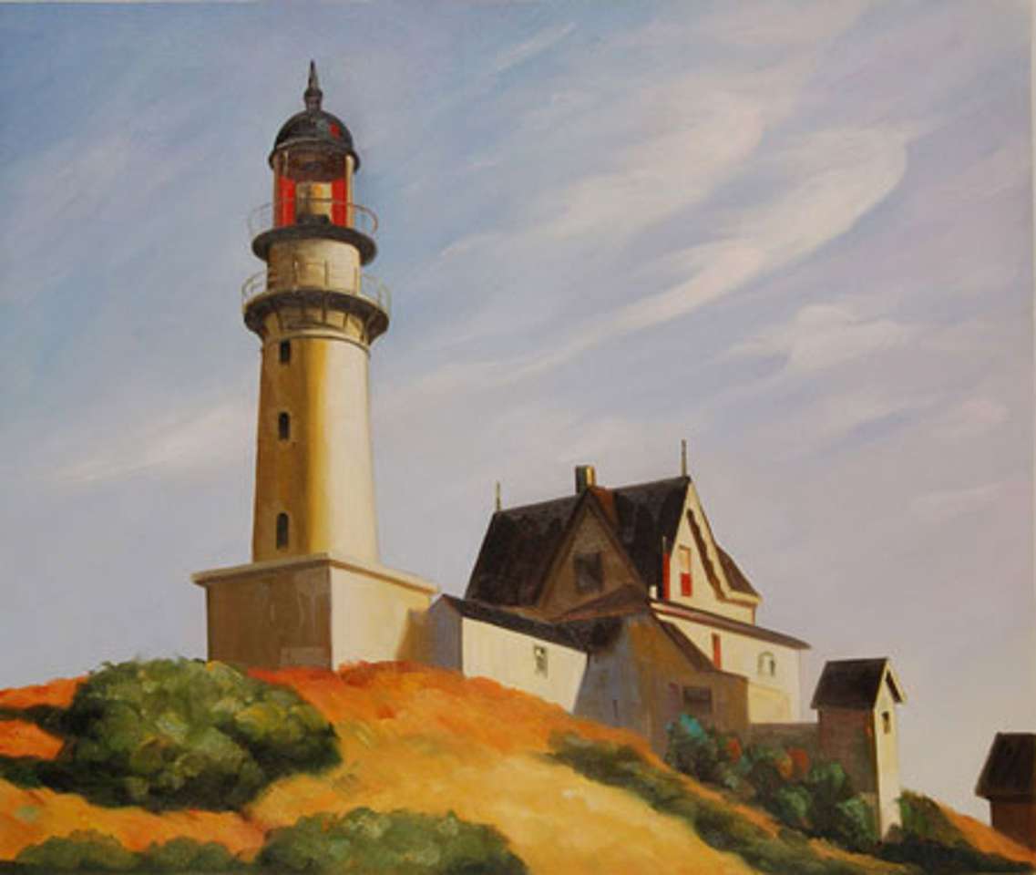 The Hopper Lighthouse jigsaw puzzle online