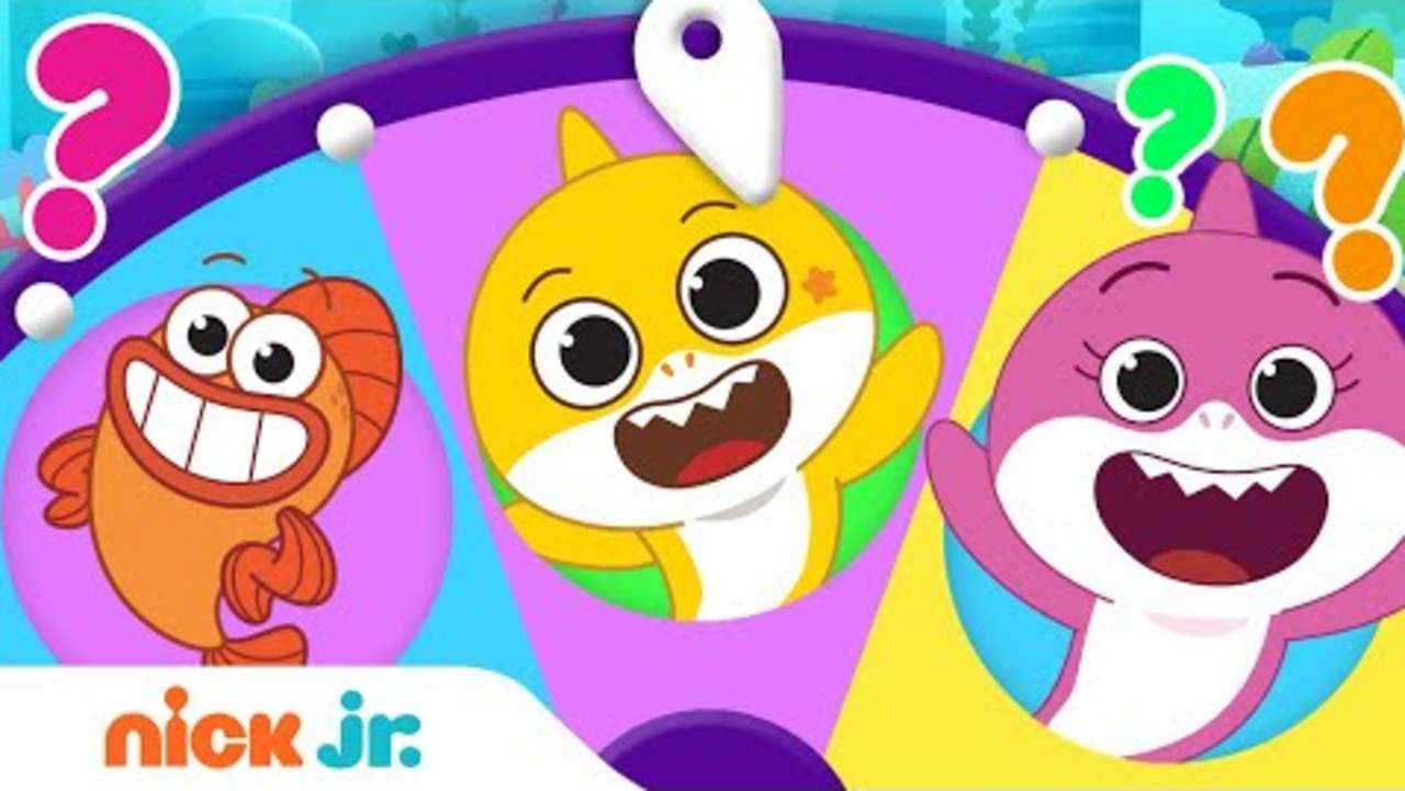Spin the Wheel with Baby Shark! jigsaw puzzle online