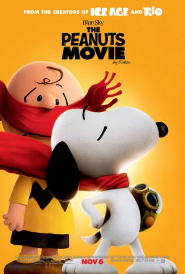 Das Filmplakat des Peanuts-Films Online-Puzzle