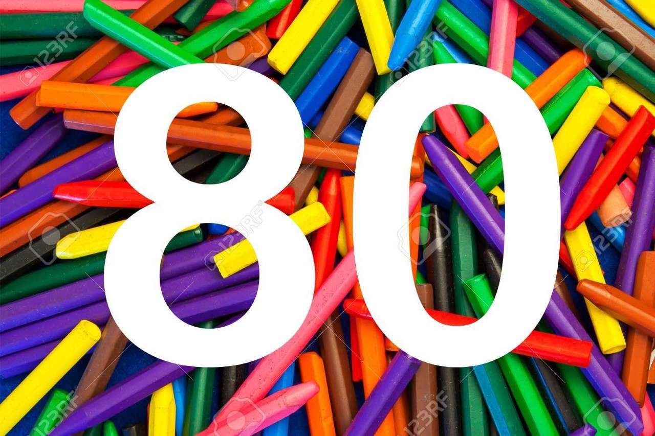 LE NUMÉRO 80 puzzle en ligne