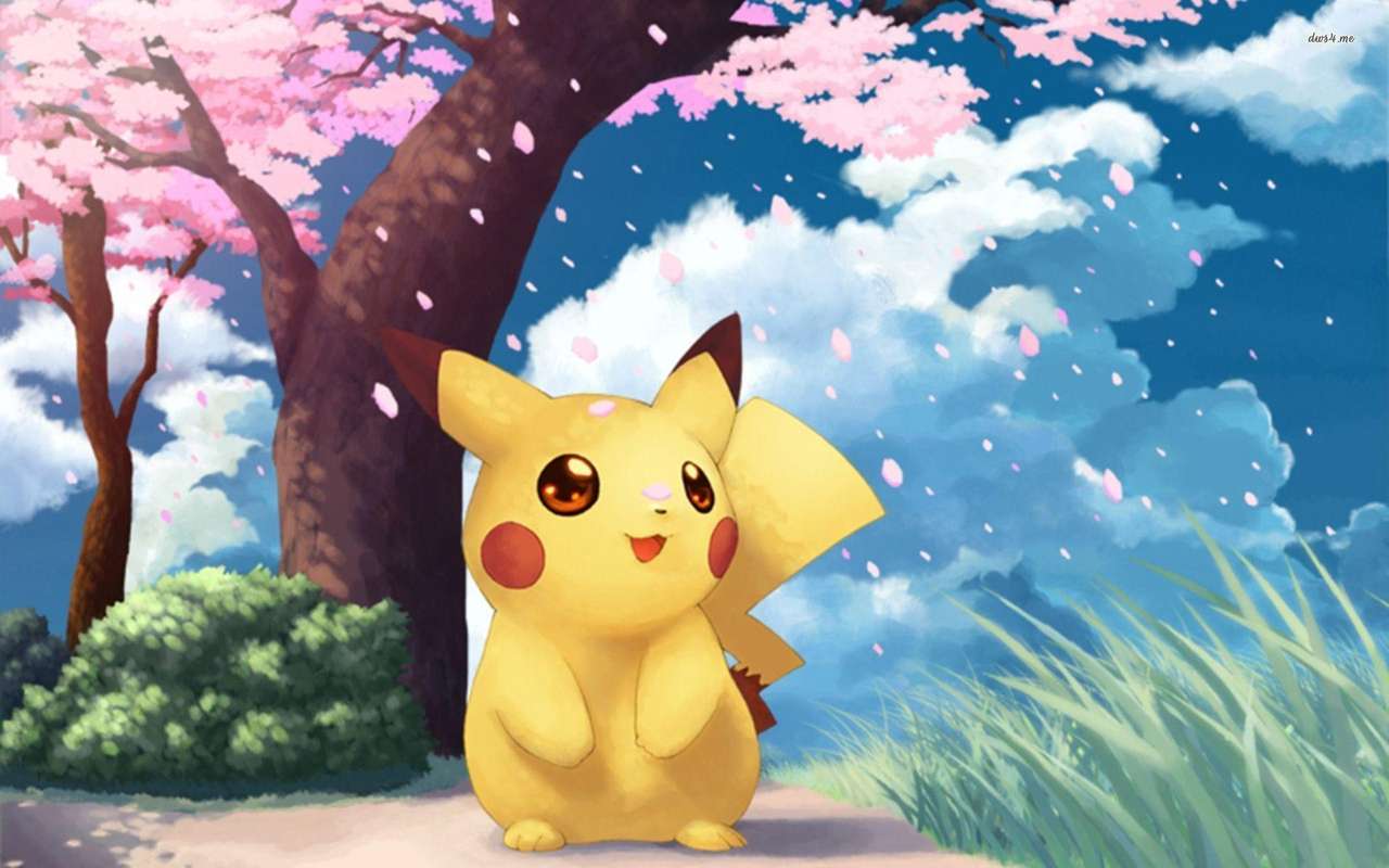 Pikachu Pokemon online παζλ