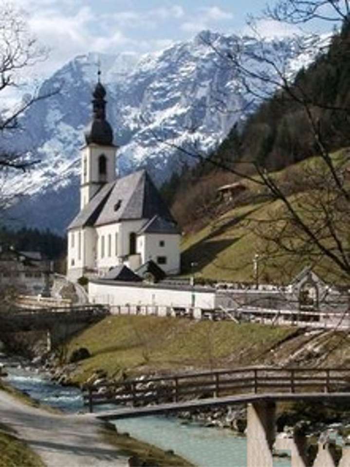 Farní kostel v Ramsau skládačky online