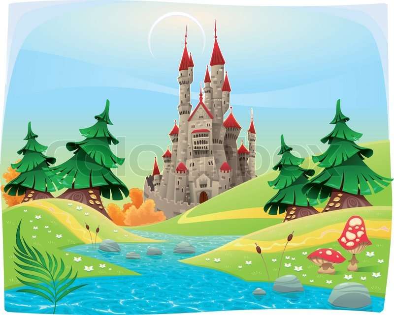 Beeld- Disneyland Castle legpuzzel online