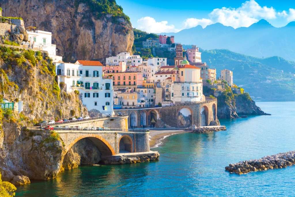 Pobřeží Amalfi skládačky online